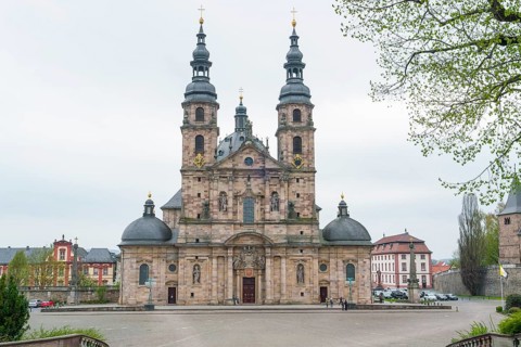 Fulda Cathedral in Fulda, a city in Hesse, Germany