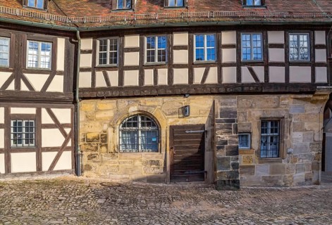 Medieval location named Old Palace in Bamberg, Bavaria
