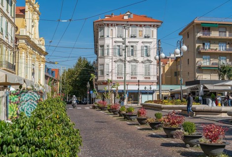 Impression around Sanremo, a city and comune on the mediterranean coast of Liguria in northwestern