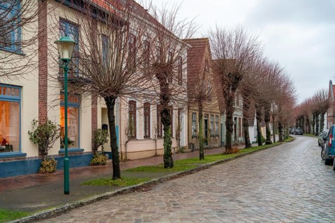 Scenery around Arnis, the smallest town in Germany