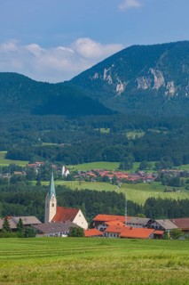 Törwang and Grainbach, Samerberg, Chiemgau, Upper Bavaria, Bavaria, Germany