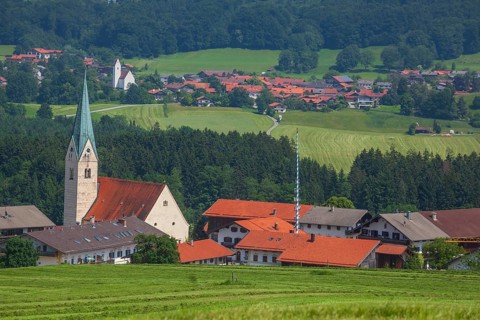 Törwang and Grainbach, Samerberg, Chiemgau, Upper Bavaria, Bavaria, Germany