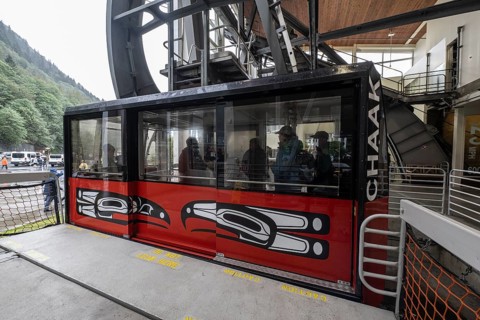 Mount Roberts Tramway, Juneau, Alaska, USA