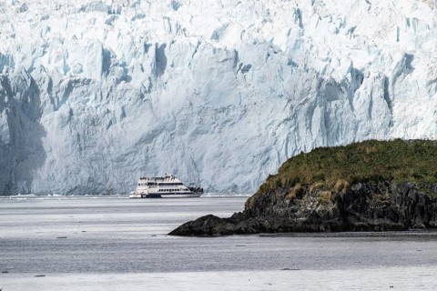 Holgate Glacier, Kenai Fjords National Park, Alaska, USA