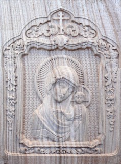 Carving on the machine with numerical control. Krasnodar, Russia