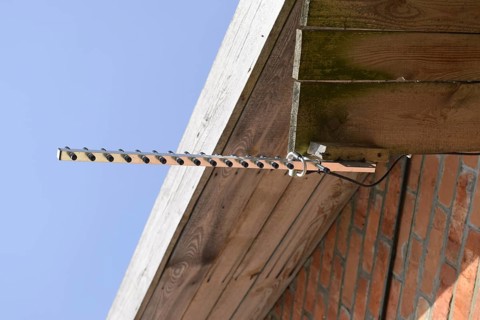 The antenna Yagi 3g for strengthening the signal Internet from a base station. Taman, Krasnodar