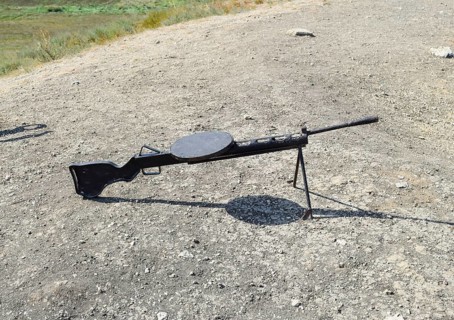 Fake manual small arms during the Second World War. Taman, Krasnodar Krai, Russia
