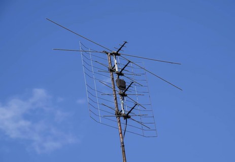 All-wave inphase antenna lattice. Atyrau, Kazakhstan