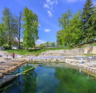 Remains of the Roman thermal baths, Varaždinske toplice, Varaždin County, Croatia