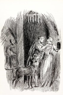 Illustration by Hermann Ebers, 21 June 1881 to 10 February 1955, painter, draughtsman, artist,