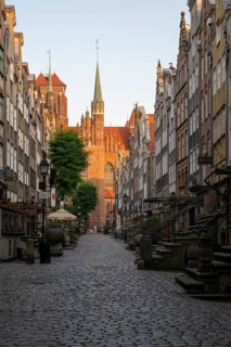 Frauengasse, Ulica Mariacka, Gdansk, Gdansk, Poland