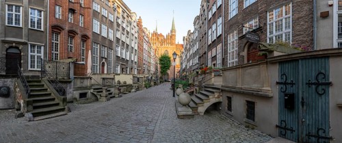 Frauengasse, Ulica Mariacka, Gdansk, Gdansk, Poland