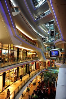 Shopping centre Sevens an der Königsallee, a shopping arcade in the city centre, Düsseldorf,