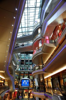 Shopping centre Sevens an der Königsallee, a shopping arcade in the city centre, Düsseldorf,