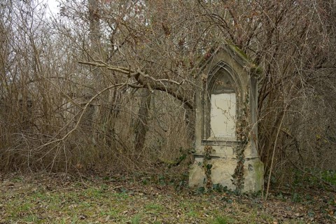 St Marx Cemetery, old grave, Vienna