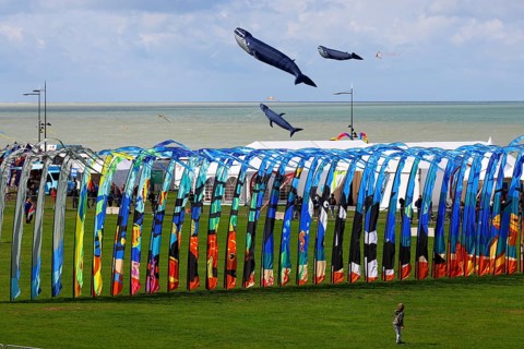 Kite Festival, International Kite Festival, Dieppe, Normandy, France
