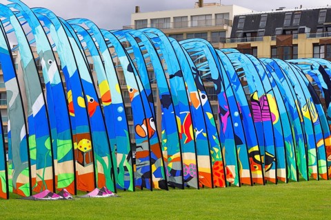 Kite Festival, International Kite Festival, Dieppe, Normandy, France