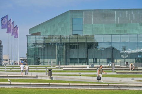 Musiikkitalo Concert Hall, Mannerheimintie, Helsinki, Finland