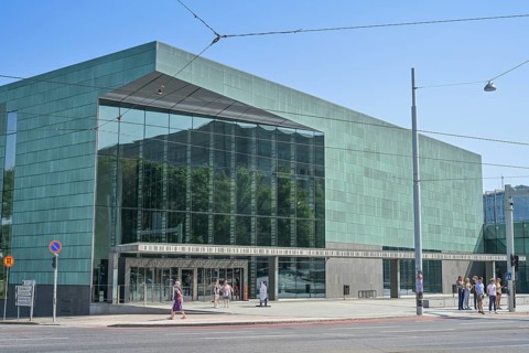 Musiikkitalo Concert Hall, Mannerheimintie, Helsinki, Finland