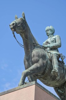 Equestrian monument to Carl Gustaf Emil Mannerheim, Mannerheimintie, Helsinki, Finland