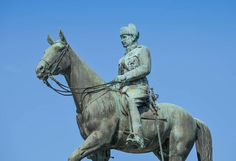 Equestrian monument to Carl Gustaf Emil Mannerheim, Mannerheimintie, Helsinki, Finland