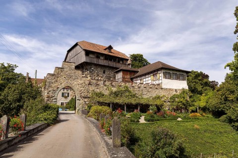 Mammertshofen Castle, Switzerland's mightiest mountain fortress, Roggwil adventure trail, Thurgau,