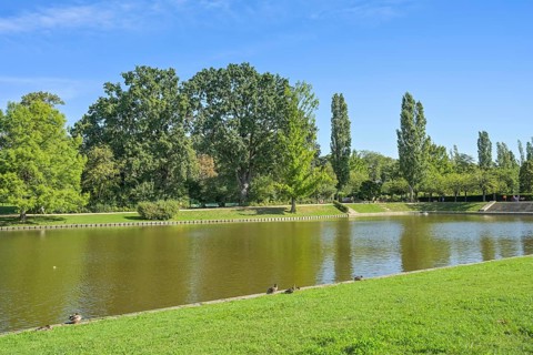 Blümelteich, Volkspark Mariendorf, Tempelhof-Schöneberg, Berlin, Germany