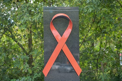 International Stele against Forgetting AIDS Victims, An der Urania, Schöneberg,