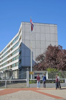 Embassy of the Democratic People's Republic of Korea, North Korea, Glinkastraße, Mitte, Berlin,