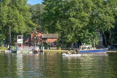 Scharfenberg Island, Tegeler See, Tegel, Reinickendorf, Berlin, Germany