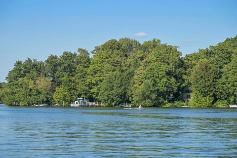 Valentinswerder Island, Havel, Tegel, Reinickendorf, Berlin, Germany
