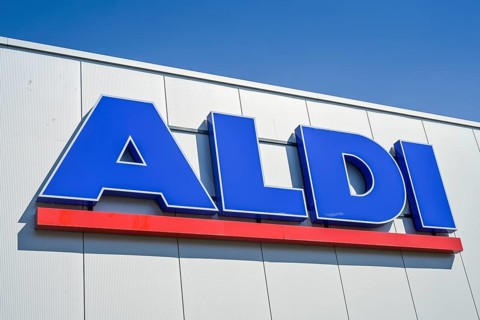 Logo Aldi Nord supermarket, Berlin, Germany