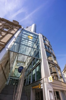 Commerzbank Head Office Frankfurt in the Commerzbank Tower Germany's tallest skyscraper in