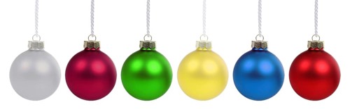 Christmas baubles Christmas decoration baubles ball cut-outs in Stuttgart, Germany