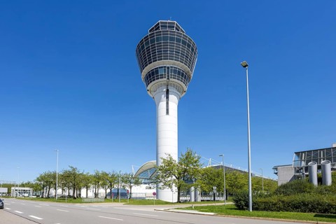 Tower of Munich Airport, Germany