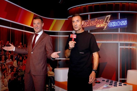 Kai Pflaume, presentation of his wax figure at Madame Tussaud's, Berlin, 24/09/2025