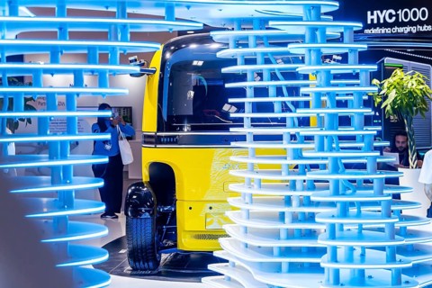 Beastie Mini from the Chinese company PIX Moving. The compact electric vehicle has a one-piece