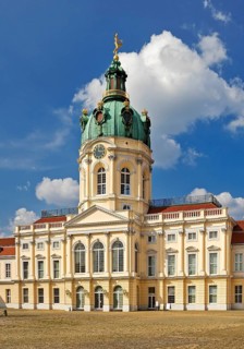 Charlottenburg Palace with Court of Honour, Berlin, Germany