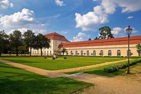 Great Orangery with park at Charlottenburg Palace, Berlin, Germany