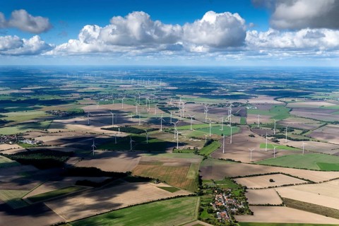 Germany, Europe, Saxony-Anhalt, Goldbeck, district of Stendal, wind power, wind turbine,