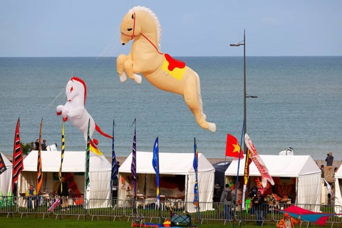 Kite Festival, International Kite Festival, Dieppe, Normandy, France