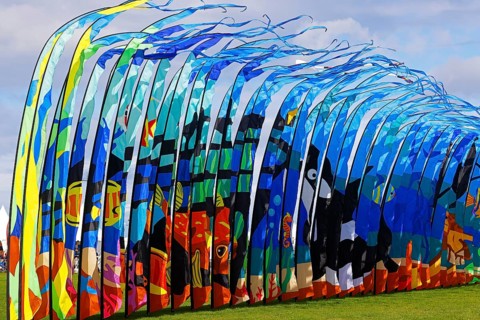 Kite Festival, International Kite Festival, Dieppe, Normandy, France
