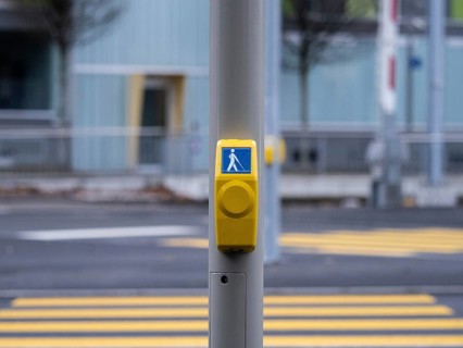 Blind, traffic light, button, help, everyday life, road traffic, traffic light for the blind,