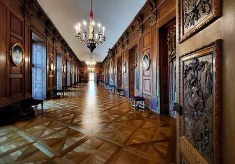 Oak Gallery in the Old Palace, Charlottenburg Palace, Berlin, Germany