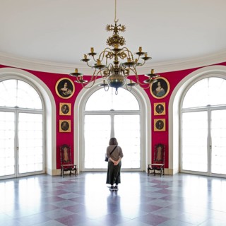 Lower Oval Hall, Old Palace, Charlottenburg Palace, Berlin, Germany