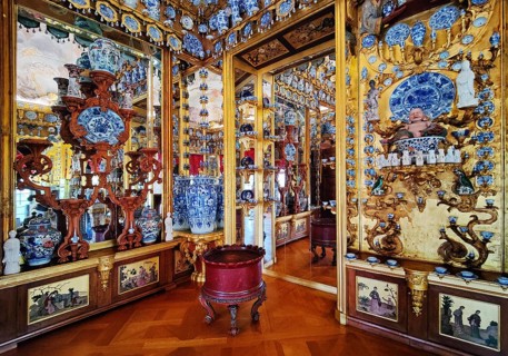 Porcelain Cabinet in the Old Palace, Charlottenburg Palace, Berlin, Germany