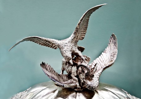 Silver dinner services were an indispensable instrument of grand princely self-presentation for
