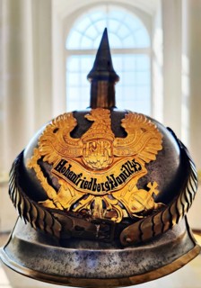 Exhibit Helmet, Pickelhaube for the Queen's (Pomeranian) Cuirassier Regiment No. 2, Charlottenburg
