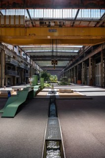 The former factory building of the Georg fisherman AG steel foundry, cultural monument, residential