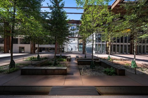 The former factory building of the Georg fisherman AG steel foundry, cultural monument, residential
